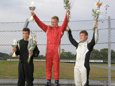 Så skete det igen og nu er Kevin Magnussen udover at være vinder af første løb, har han også sikret sig titlen som dansk mester 2008.